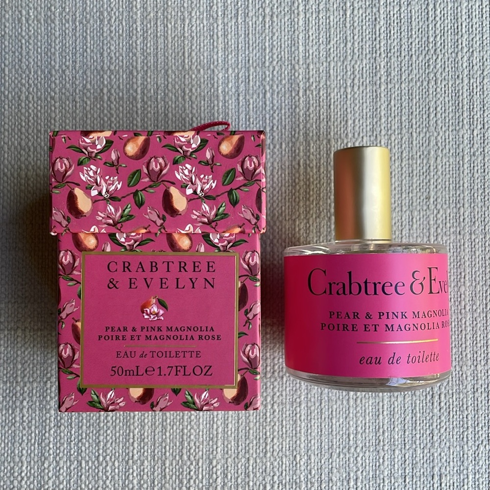 Crabtree & Evelyn Pear And Pink Magnolia 1.7 Oz